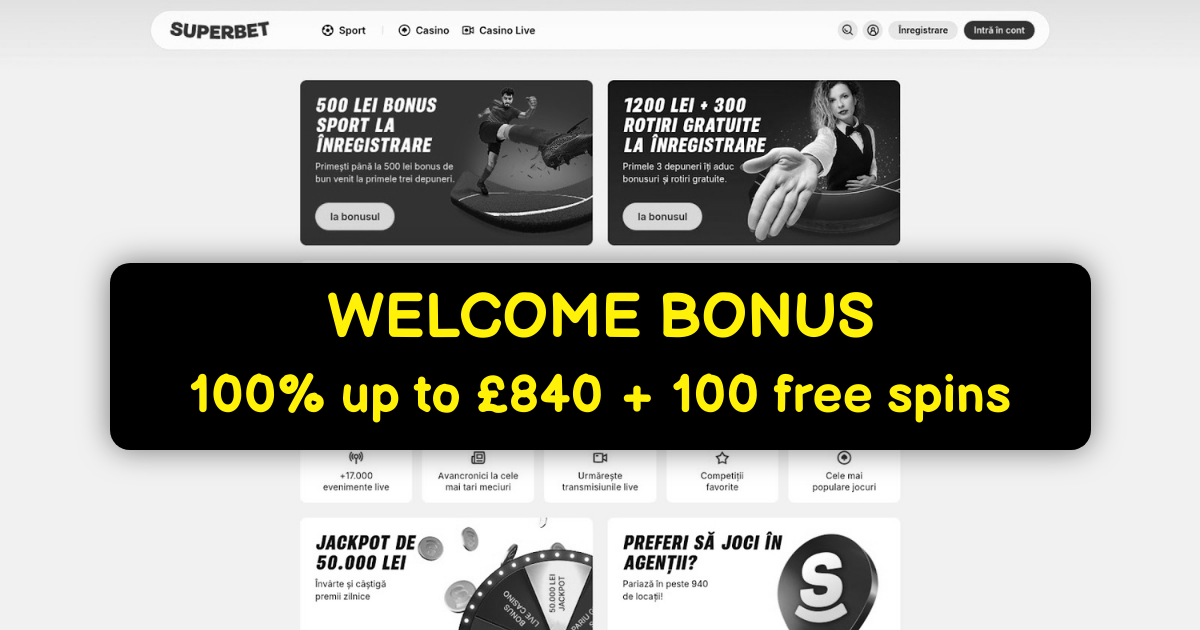 Casino Superbet: Top UK Online Slots, Live Casino & Big Bonuses